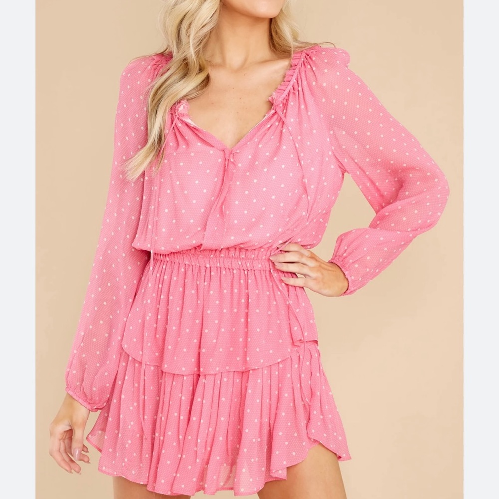 LoveShackFancy Polka Dot Dress